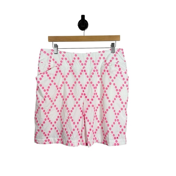 Lilly Pulitzer Luxletic Monica Embroidered Skort in Prosecco Pink Size 12 - Picture 4 of 12